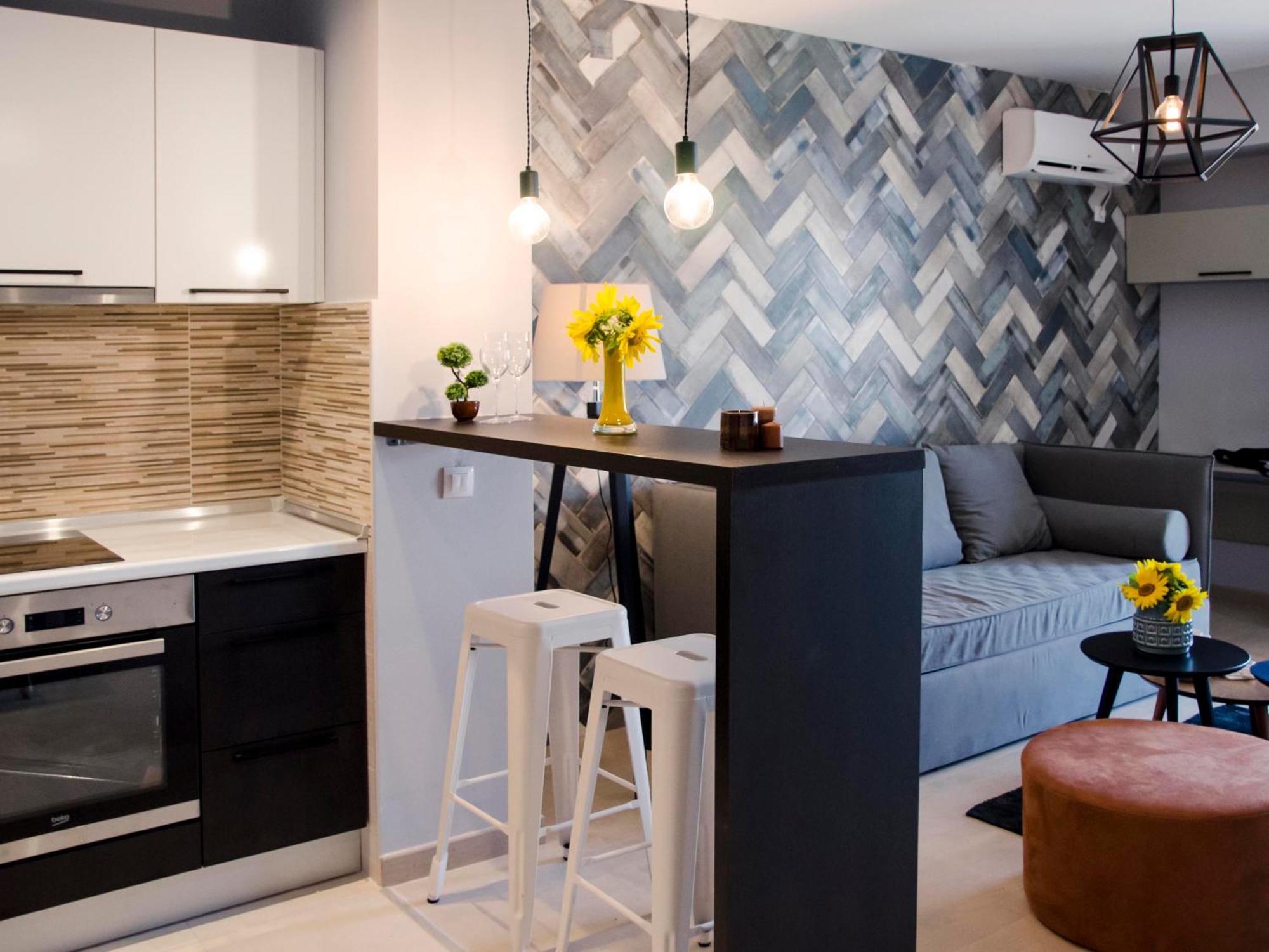 Stylish Studio, Skopje Centre - Private Parking - Panoramic Views Exterior foto